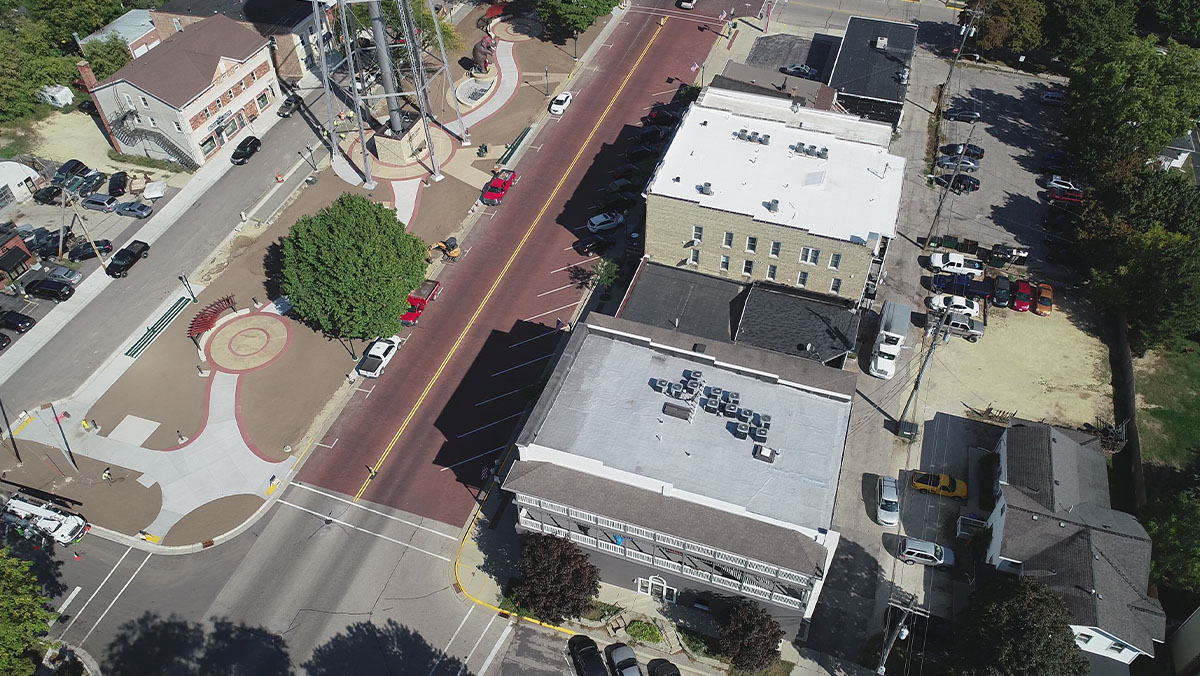 Delavan Tower Park and Adjacent Street Improvements